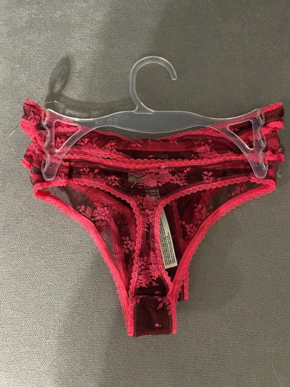 Free People Floral Lace Thongs